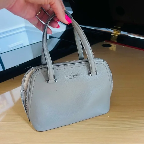 Kate Spade Gray Satchel Bag - Picture 1 of 7